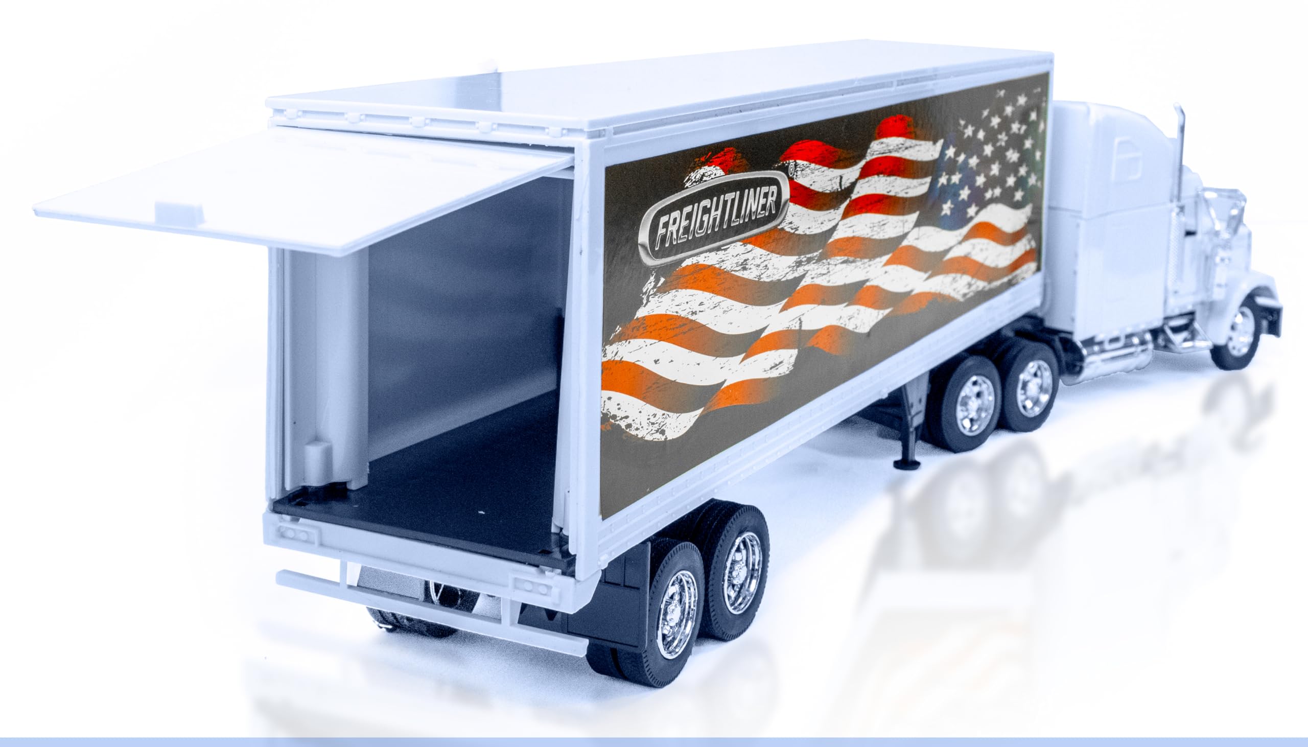 Amazon | 1:32スケール Freightliner Classic XL 愛国的なダイカスト